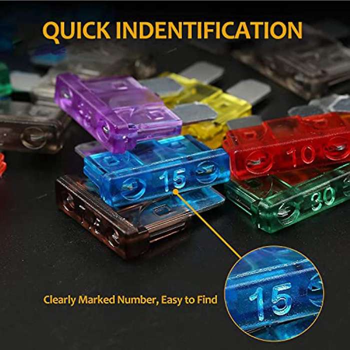 Fuse Assortment Kit 220pcs for Car Boat Truck Suv Auto Automotive