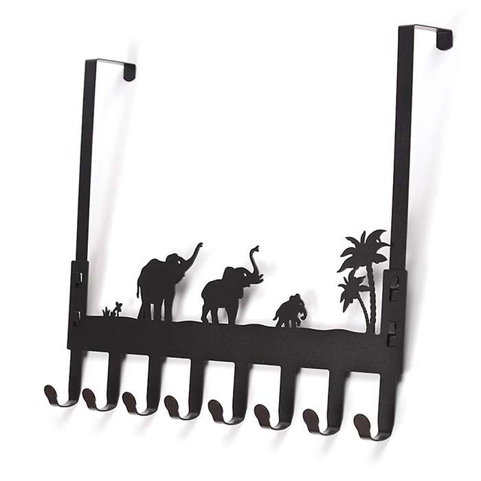 Over The Door Towel Racks for Bathroom,black Door Hanger Hook
