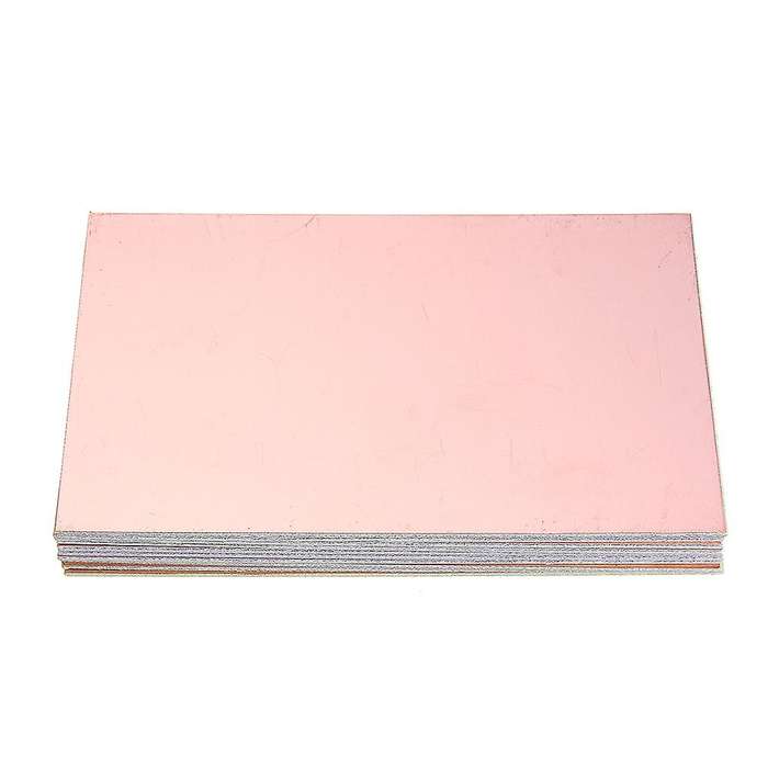 10pcs 10x15cm Double-sided Pcb Copper Clad Laminate Fiberglass Board