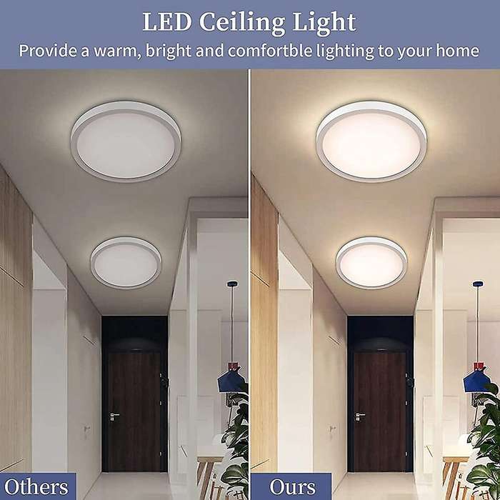 Led Ceiling Light Flat Round Ceiling Light 16 W,led Ceiling Lighting