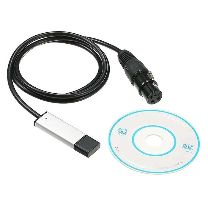 Dmx512 Usb Dmx Interface Adapter Led Stage Lighting Controller