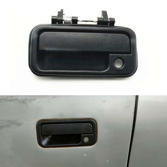 Iz1520106 Car Black Exterior Rear Left Door Handles Replacement