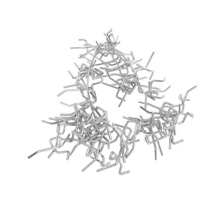 50pcs Durable Carbon Steel Practical Pegboard Hooks Hanging Tool