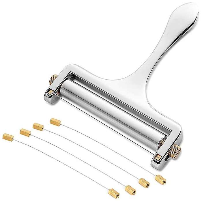 Adjustable Cheese Slicers with Wire for Soft&semi-hard-4 Cutting Wire