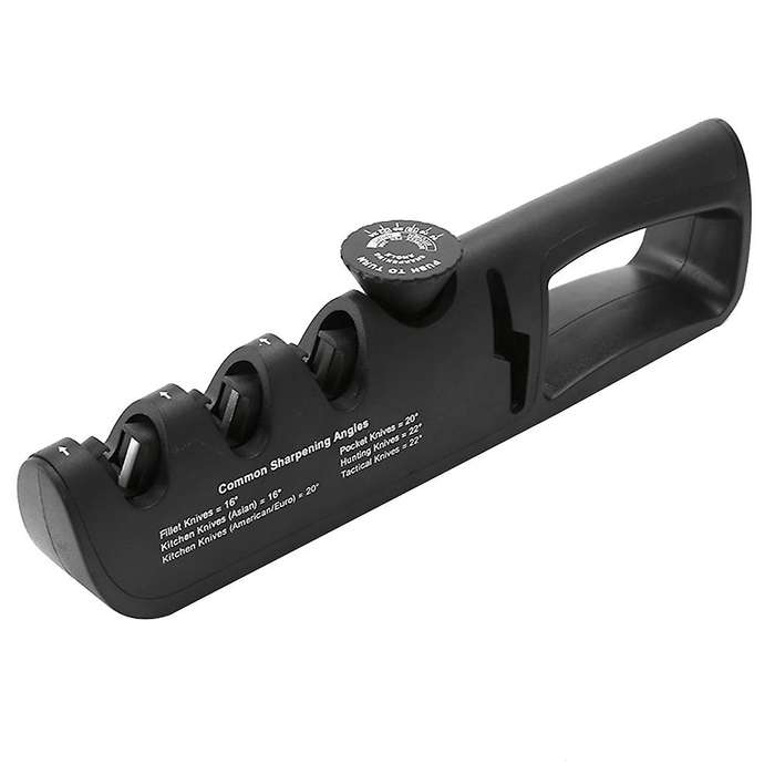 Knife Sharpeners, with Angle,4 Stages Slot for Helps Repair Quickly