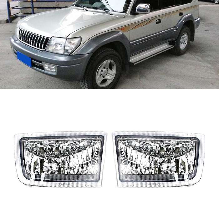 Car Front Left Bumper Fog Lights for Prado 90 Fj90 3400 1996-2003