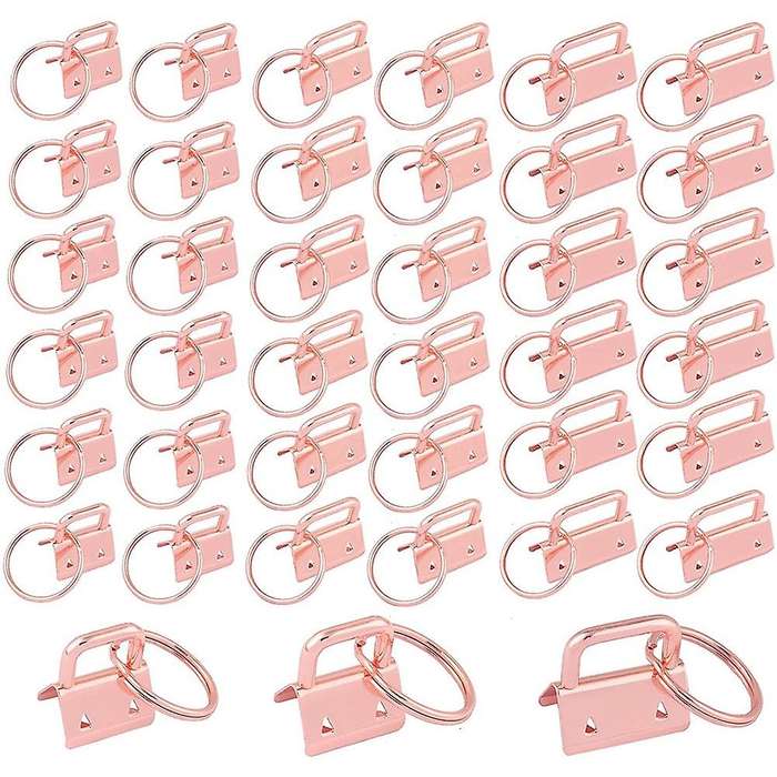 1 Inch Key Chain Hardware with Key Ring for Webbing Wristlets B