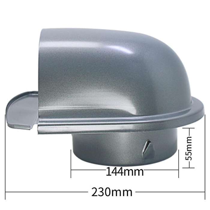 6inch 150mm Stainless Steel Vent Hood for Wall Air Outlet Cover,c
