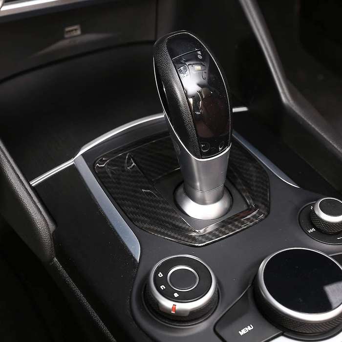 For Alfa Romeo Giulia Stelvio Center Console Gear Shift Panel