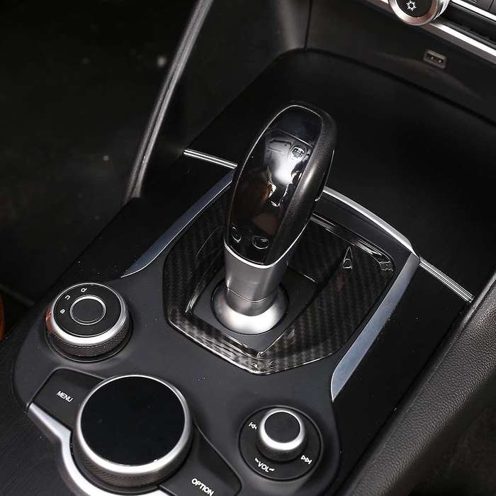 For Alfa Romeo Giulia Stelvio Center Console Gear Shift Panel