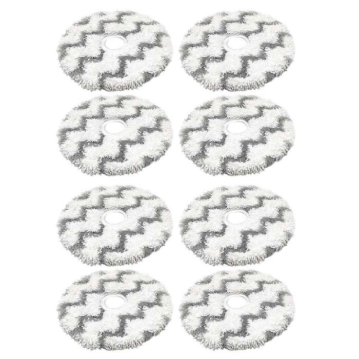 8pcs for Xiaomi Mijia K10 Pro Washable Mop Cloth Wireless Vacuum