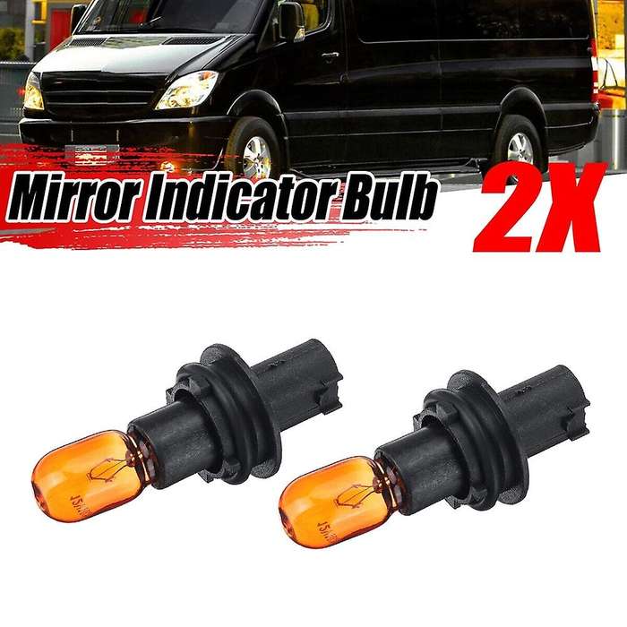 Side Wing Mirror Indicator Bulb Holder Mirror Turn Signal Bulb L&r
