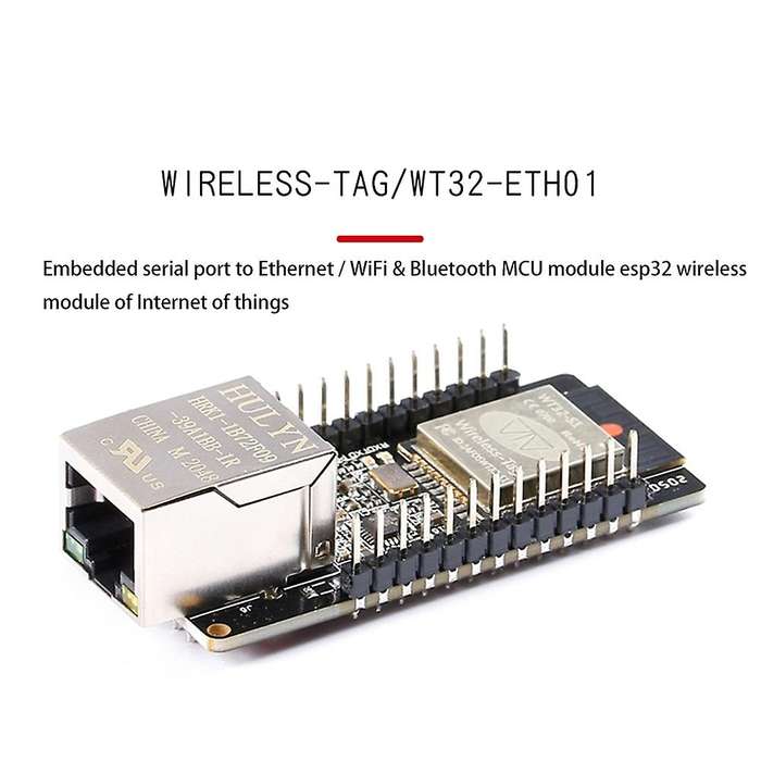 Wt32-eth01 Serial Port Networking Bluetooth+wifi Combo Gateway Module