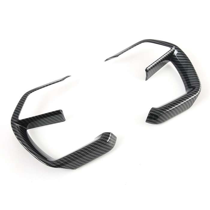 Car Abs Steering Wheel Button Frame Decoration Cover Trim Stickers