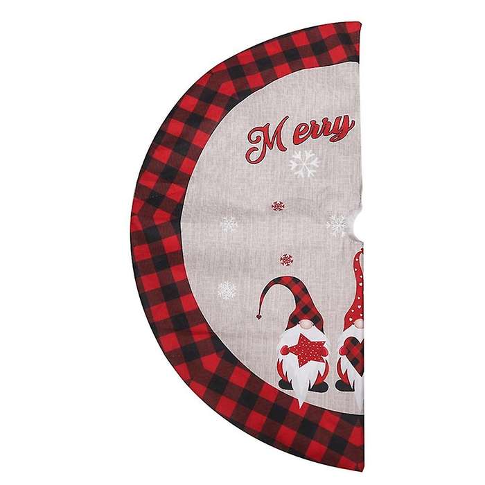 Christmas Tree Decor 122cm Forest Man Skirt Bottom Apron Dress Up,b