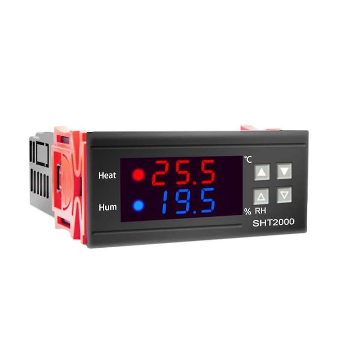Sht2000 Temperature Humidity Controller Humidistat Ac110-230v