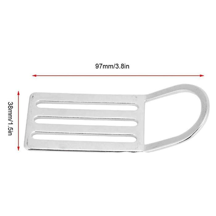 4pcs Scuba Diving Weight Belt Slide Keeper Webbing Harness Belt