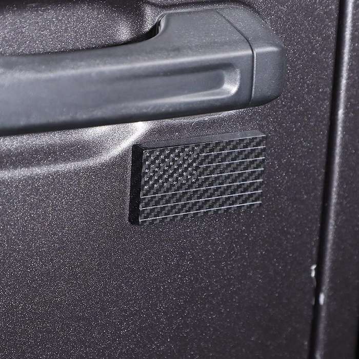 Door Lock Trim Cover for Jeep Wrangler Jk 2007-2017 Jl Jt 2018-2022