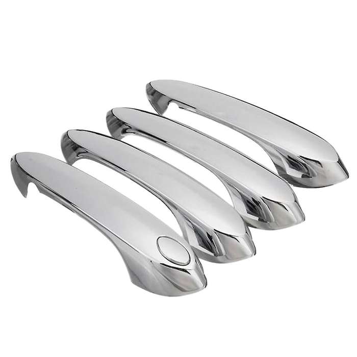 4pcs Car Chrome Exterior Door Handle Cover Sticker Trim For-bmw