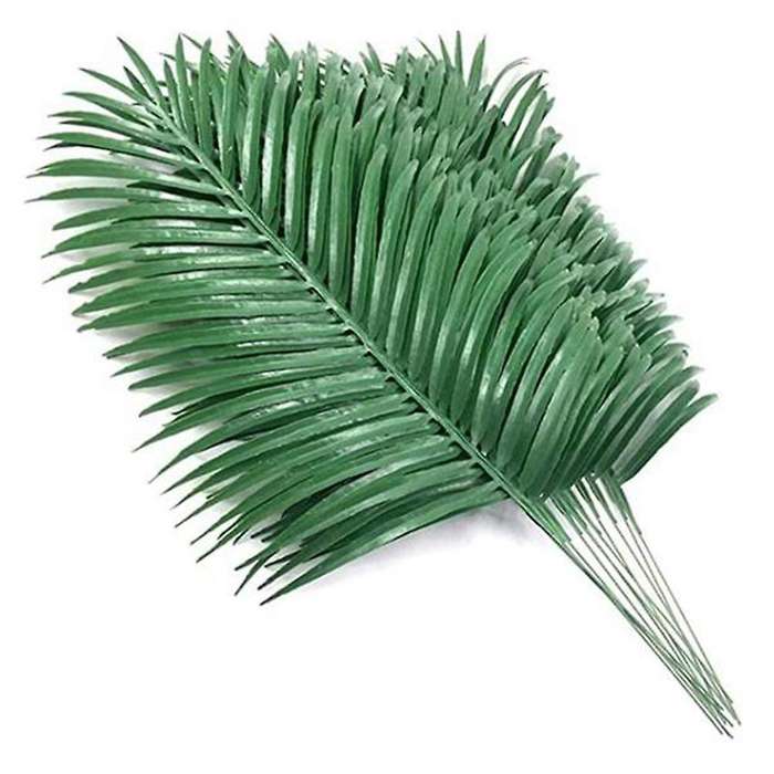 24pcs Artificial Palm Leaves Plants for Leaves Hawaiian Party