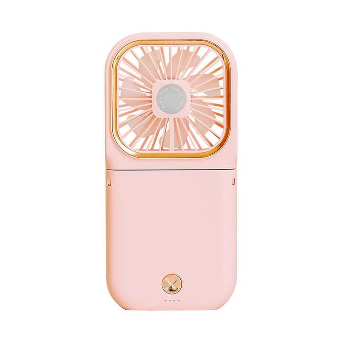 Multi-function Folding Fan Usb Charging Mini Desktop Small Fan(white)