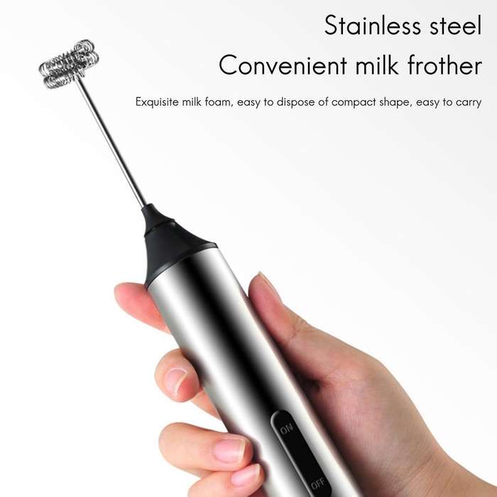 Handheld Electric Coffee Mixer Frother Automatic Stirrer Egg Beater