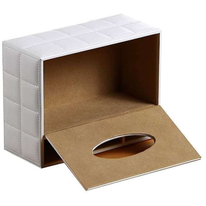Multifunction Pu Pen Pencil Remote Control Tissue Box Container(b)