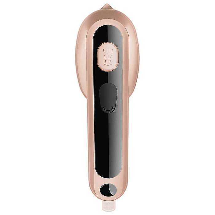 Portable Steam Iron Mini Wet and Dry Ironing Machine Pink Us Plug