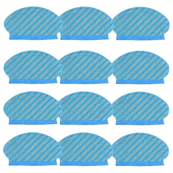12 Pcs Mop Cloth Pads for Ecovacs Deebot Ozmo 950 Ozmo 920