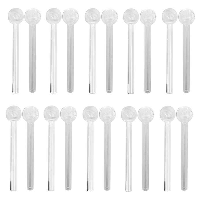 20 Pcs Heat-resistant Glass Ball Thickness Oil Lamp Burner