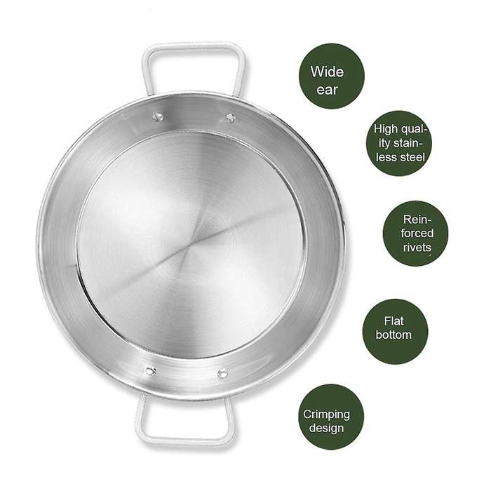 Restaurant Ltalian Cooking Tool Stainless Steel Shallow Soup Pot