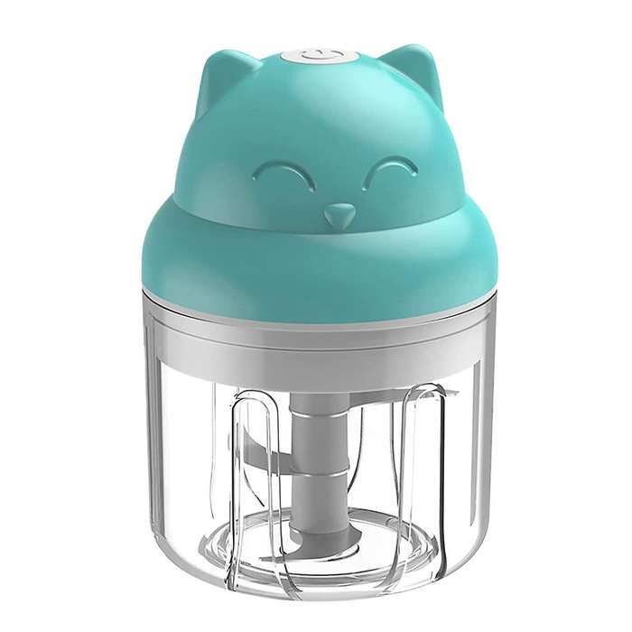 Mini Electric Food Chopper for Onion Chili Herb Garlic Cordless A