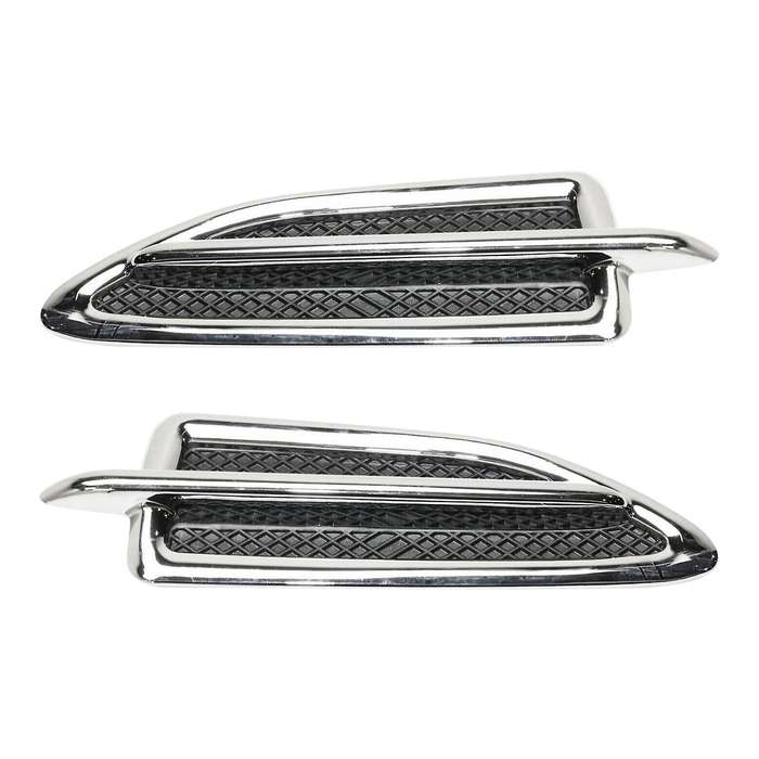 2pcs Front Side Fender Vent Molding Left + Right for Ford Escape