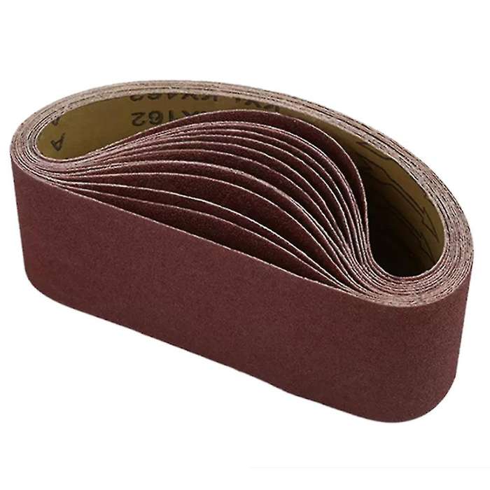 10pc Abrasive Tool 610x100mm Belts 240 Grits Sandpaper Abrasive Bands