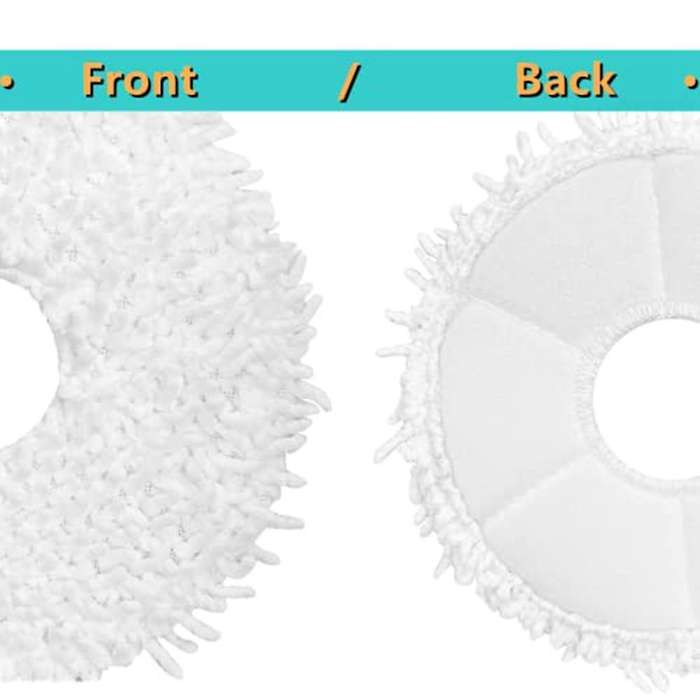 10 Pack Replacement Parts Mop Cloths Pads for Ecovacs