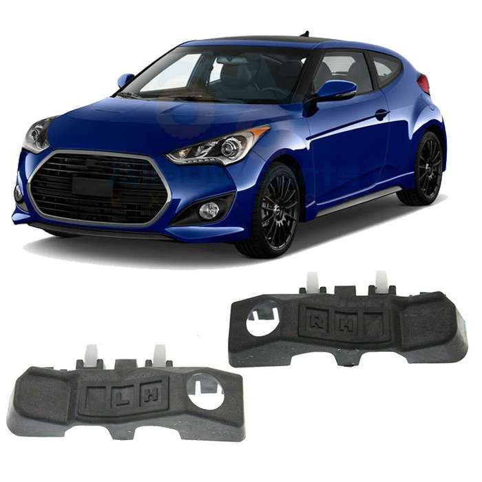 Car Front Bumper Bracket Retainer Left and Right for Hyundai Veloster