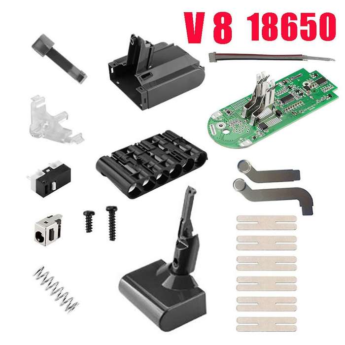 18650 Battery Plastic Case Charging Circuit Board Pcb for Dyson V8