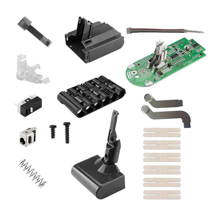 18650 Battery Plastic Case Charging Circuit Board Pcb for Dyson V8