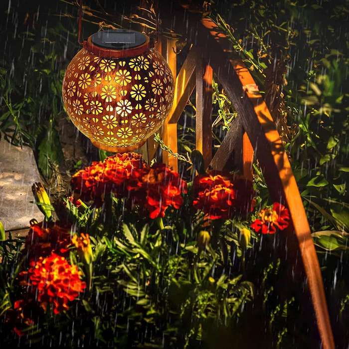Solar Hanging Lights for The Garden, Patio, Porch, Lawn, Yard
