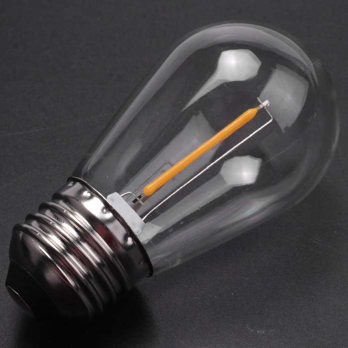 15 Pack 3v Led S14 Replacement Light Bulbs Shatterproof Outdoor