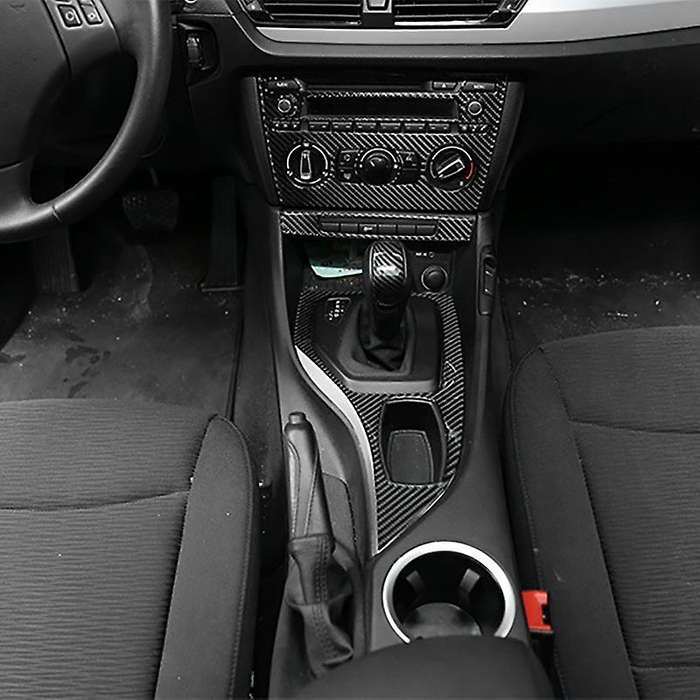 Car Gear Shift Panel Decoration Cover Trim For-bmw X1 2011-2015