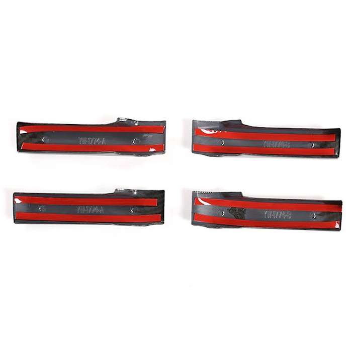 Car Abs Carbon Fiber Door Handle Trim Strip Cover for Toyota