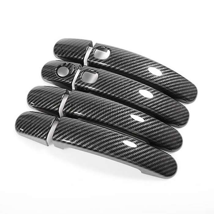 Carbon Fibre Covers Door Bowl with Smart Keyhole Accessories for Ford