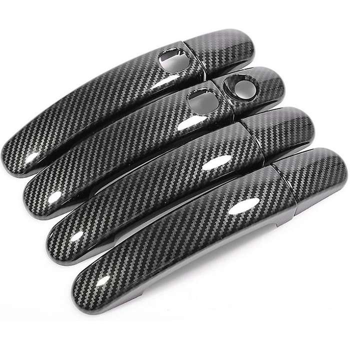 Carbon Fibre Covers Door Bowl with Smart Keyhole Accessories for Ford