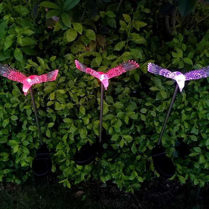 Solar Powered Garden Stake Landscape Color Change Lights