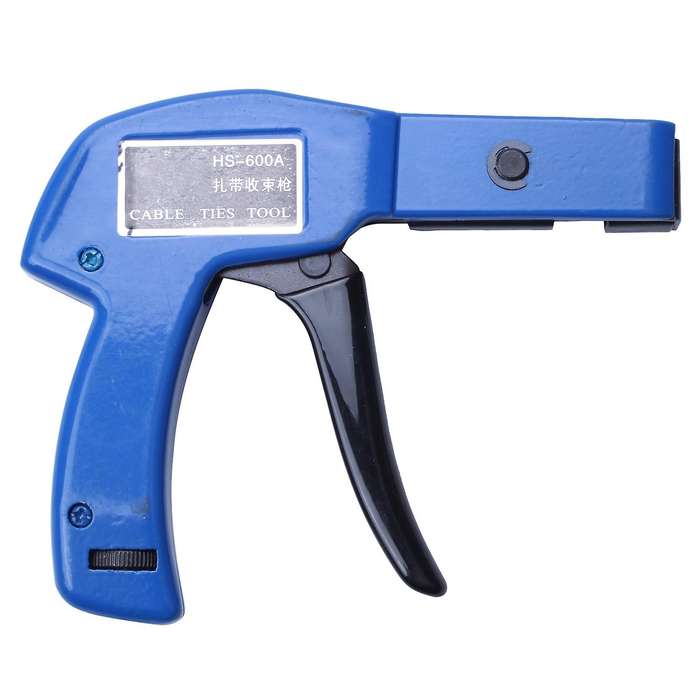 Hs-600a Nylon Cable Tie Tool Plier Clamp Automatic Fastening Cutting