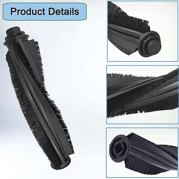 3 Pack Roller Brush Replacement Parts Compatible for Shark Ion Robot