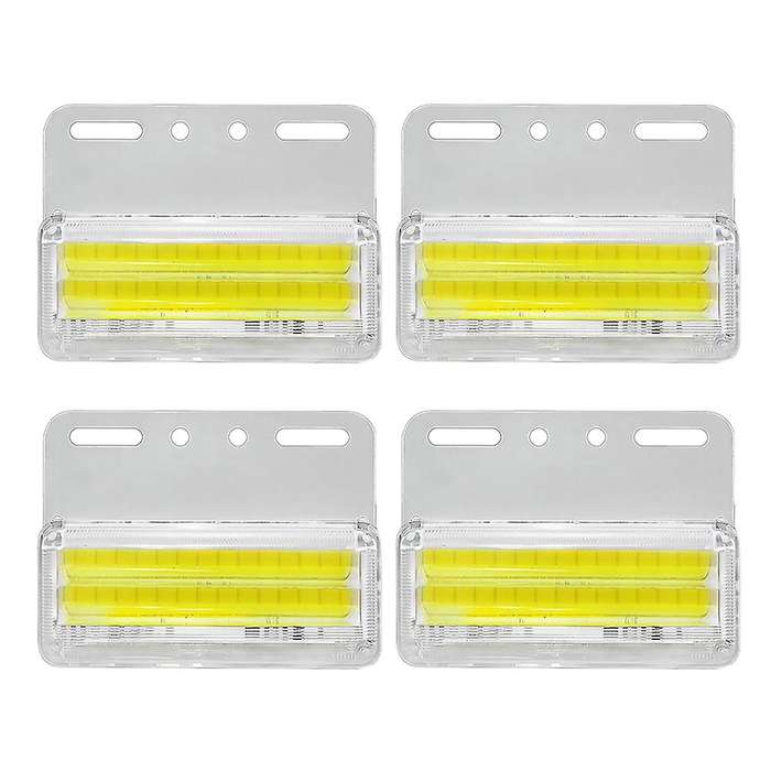 4pcs/set Bright Led Turning Lights 24v 56 Led for Car Trucks White