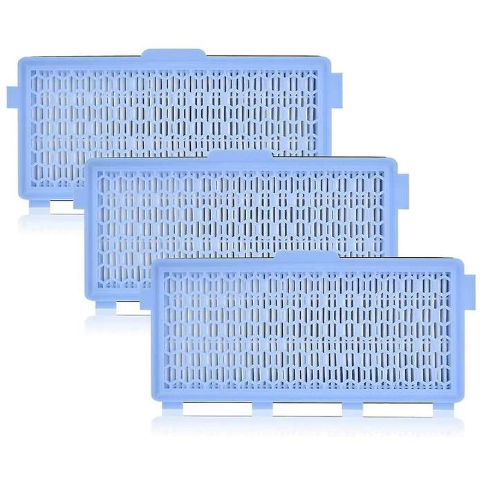 3 Hepa Filters for Miele Vacuum Cleaner Filter Compact C1 C2 Complete