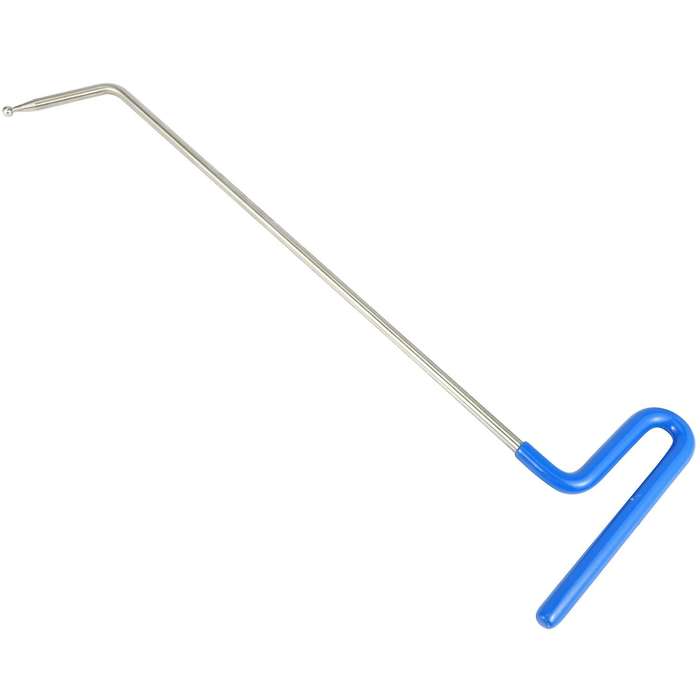 Tool 1 Piece Blue Silver Bar Hook Crowbar Car Body Dent Repair Tool